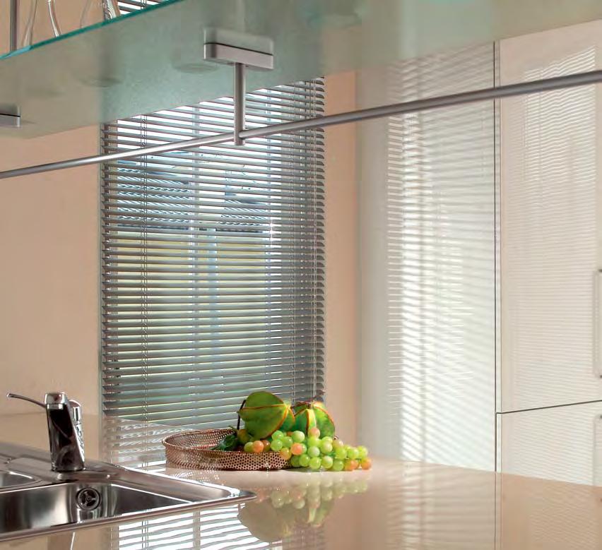 MHZ venetian blinds give just the right dash of natural light to every