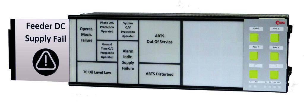 WINDOW ANNUNCIATOR PANEL The WAP-K provides an integrated Web-Server. Thus the parameterisation can be done via network with all current web browsers.