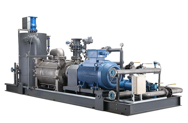 LIQUID RING PUMPS FOR THE POWER INDUSTRY VACUUM SOLUTIONS FOR THE POWER PLANT Liquid ring pumps are ideally suited for use in a number of vacuum