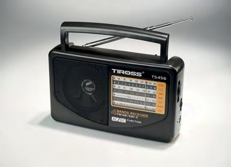 PORTABLE RADIO TS456 AM/FM/SW1-2