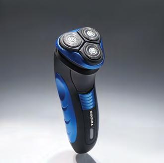 MEN S SHAVERS TS426 Washable men s shaver Cord & cordless use 3 rotating blades with strong