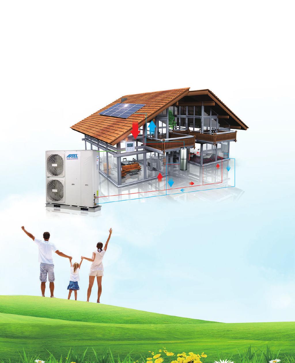 Introduction Introduction Total heat solution - H eating, cooling, domestic hot water in one system Thermal is an integrated system that heats and cools space, as well as produces domestic hot water.
