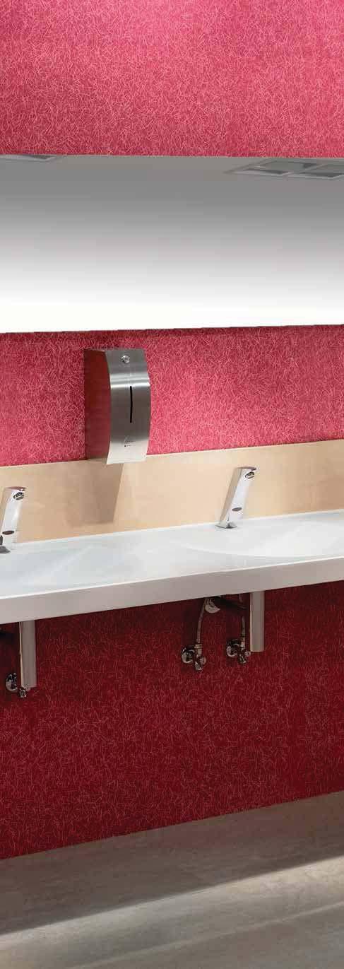 WASHBASINS AND WASHTROUGHS WASHBASINS AND WASHTROUGHS Well-maintained toilets and washrooms do not just convey a good image they demonstrate cleanliness to visitors, be it in a favourite restaurant,