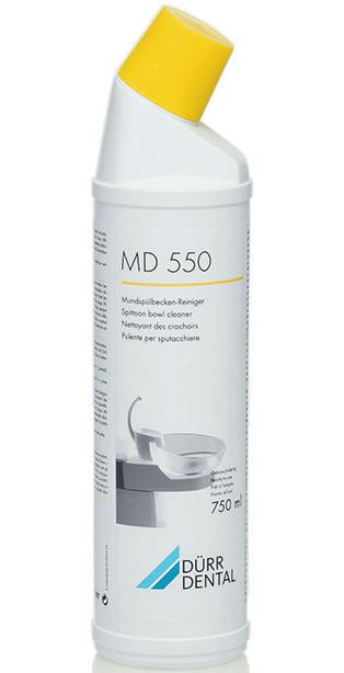 Cleans spittoons with an antimicrobial effect (bactericide/fungicide) Pleasant smell Contains no abrasives Excellent material compatibility Container size 750 ml bottle Tips from market leader Dürr