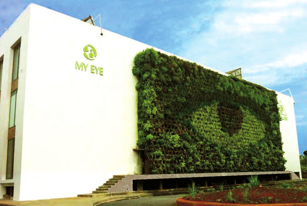 Social Sustainability Green Eye Project: My Eye Hospital, Nuvem, Goa Architects: Vikram Varma & Associates, New Delhi Through the design of the project, the architect sought to provide an alternative