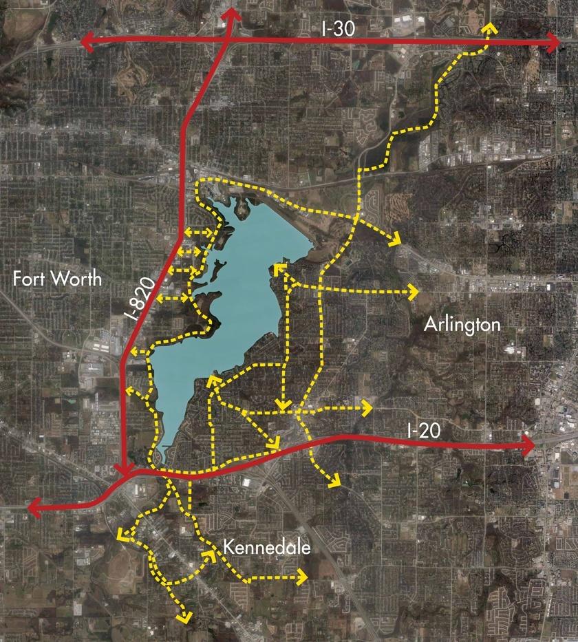 Hike and Bike Trail Strategy Lake Arlington Master Plan Recommends a Regional Trail
