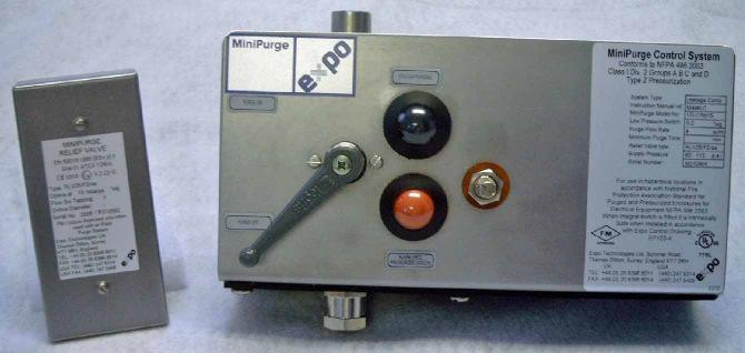 Z-Purge LC: Control Unit, Relief Valve X-Purge Systems SS PM BP Boxed,