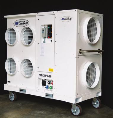 As with our commercial units, Therm~Air portable cooling and heating equipment can be tailored to your specific requirements.