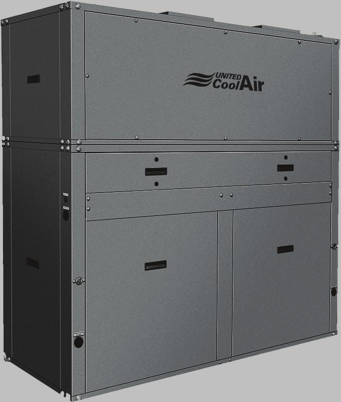 Vertical Systems Air-Cooled Water-Cooled Chilled Water Magna Cool Precision Cooling Package Water Source Heat Pump VertiCool Aurora and Classic The VertiCool is a self-contained vertical system that