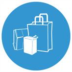 . PAPER Here you throw: milk carton, egg cartons, juice packaging, wrapping paper, toilet paper and other paper packaging.