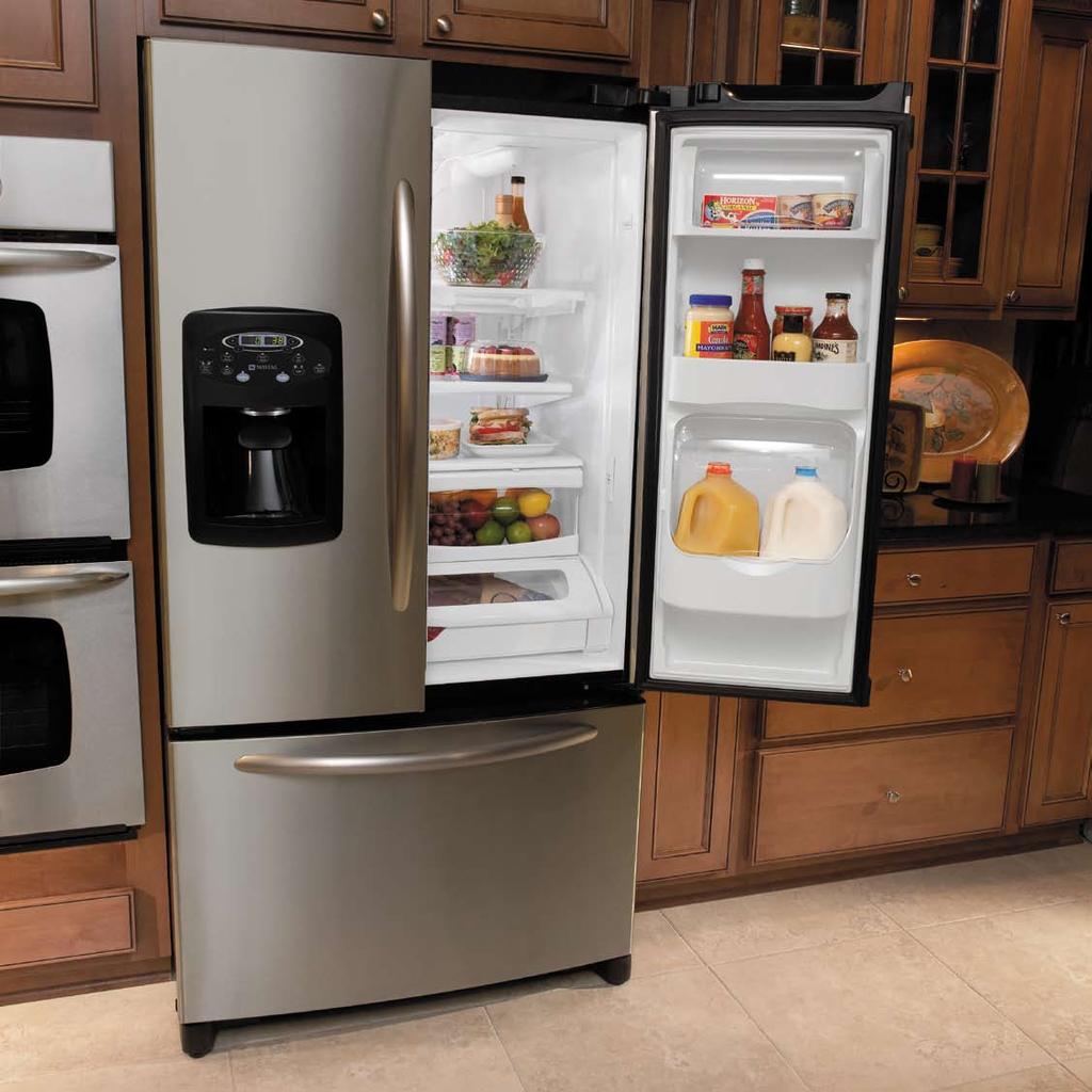 M Y T G Dependable performance. Innovative convenience. re you a side-by-side person? Or do you prefer a bottom-freezer refrigerator? hances are, you already have a preference.