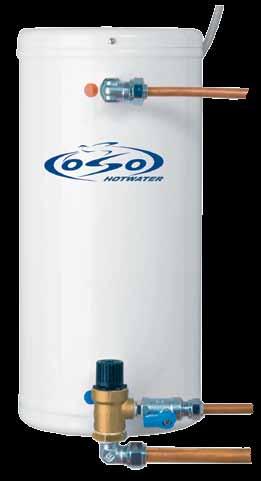 The Mini RM5 should be installed horizontally, and has a factory fitted thermostat adjustable 30 60 C. The OSO MINI RM5 is perfect for point of use under sink water heater.