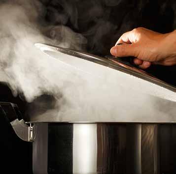 Cooking, washing, showering and breathing all create water vapour.