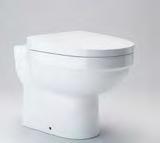 43 Concealed cistern and button B24012 6.1 Soft closing toilet seat and cover (for back-to-wall pan) B61624 32.