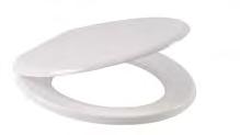 34 Blossom thermoplastic toilet seat with bottom fix stainless steel hinge and lock (ideal for medium traffic areas) A06 36.