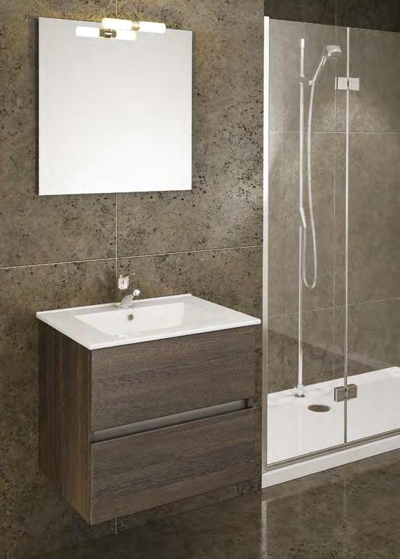 Reflect A fantastic unit and basin in 4 stylish finishes, with mirror and