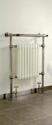 Traditional options Katherine 1 Bess 1 You can have it all... Heating A traditional Victorian style floor standing bathroom towel warmer.