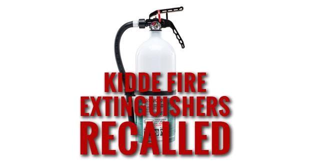Kidde Fire Extinguisher Product Safety Recall Notice. You may have heard through the media that there is a recall issued for Kidde manufactured fire extinguishers.