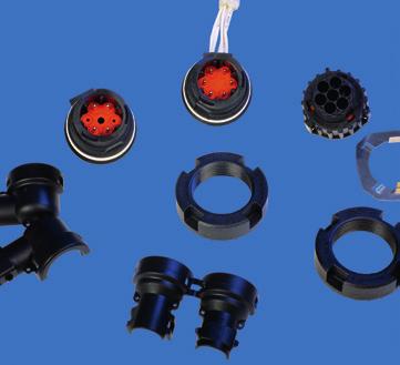 These rugged, environmentally sealed connectors meet the specific needs of cylinder head wiring applications.