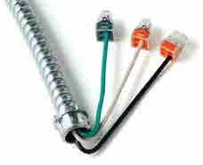 QUIKWHIP FIXTURE WHIPS QUIKWHIP FIXTURE WHIPS FIXTURE WHIPS UL Listed as a complete wire assembly that complies with the 2014 National Electrical Code: Articles 348.20(A)(2), 348.22, 410.