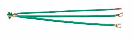 GROUND BONDING PIGTAILS TM REFERENCE GUIDE SINGLE AND DUAL-GANG GROUND BONDING PIGTAILS (12 AWG) PART NUMBERS 20067: 8-Inch Single-Gang PigTail: One (1) 8" Solid Wire Incoming Lead - Stripped 1", One
