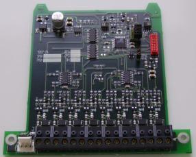 5 Expansion boards 458x Inside EBL128, in an optional expansion board holder 4551, can up to four optional expansion boards of types 4580, 4581 and 4583 be mounted.