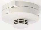 4352 Photoelectric smoke detector. Scattered light (i.e. reflection of infrared light) is used to detect smoke.