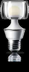 A true replacement solution for W halogen lamps which uses