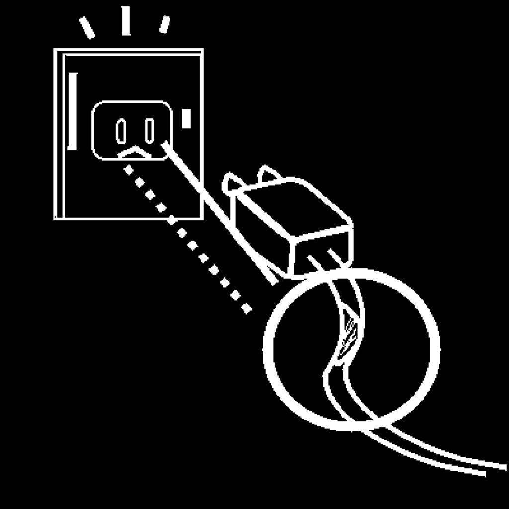 Do not extend or overload the power cord to avoid hazards of electroshock, fire or overheating.