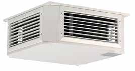 With its low height, the FBA is suitable to heat rooms with low ceilings. The TANNER FBA is a low maintenance and silent air heater.