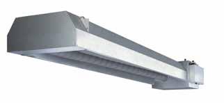 Optionally, this hood can be insulated to increase radiation efficiency. Mark supplies the INFRA-LINE in 7 different capacities with the length of the unit increasing as the capacity increases.