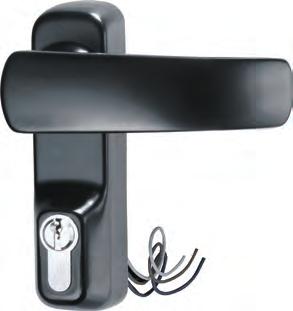 Anti-Vandalism feature Lever fitted with Microswitch Can be used with any 40mm euro