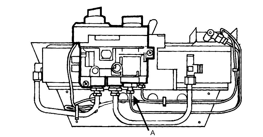 Servicing Instructions - Replacing Parts 11 7. Main Injector 7.1 Remove the Main Burner, see Section 3. 7.2 Undo the injector compression nut, see Diagram 13 arrow C and pull the pipe clear of the injector body.