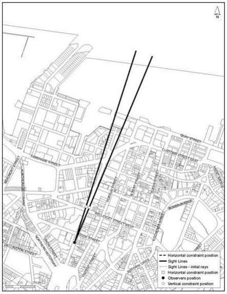 Appendix 9 Business City Centre Zone sight lines Figure