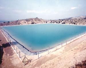 The Geomembrane can survive normal environmental exposure for well over 30 years.