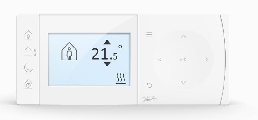 User Interface Comfort modes Display Navigation Comfort Modes Heating made easy: TPOne Comfort Modes simplify the way you plan your heating day to day.