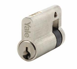Escape Hardware Exit Device Accessories Outside Access Device The Yale outside Access Device (Lever and Cylinder) is able to be used on both the Yale Rim Latch and