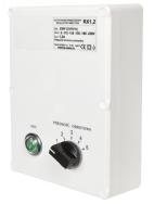The warranty concerns the following devices and it is valid for years: Fan speed controller HC A designed to change the single-phase fan's speed voltage controlled in industrial supply and heating