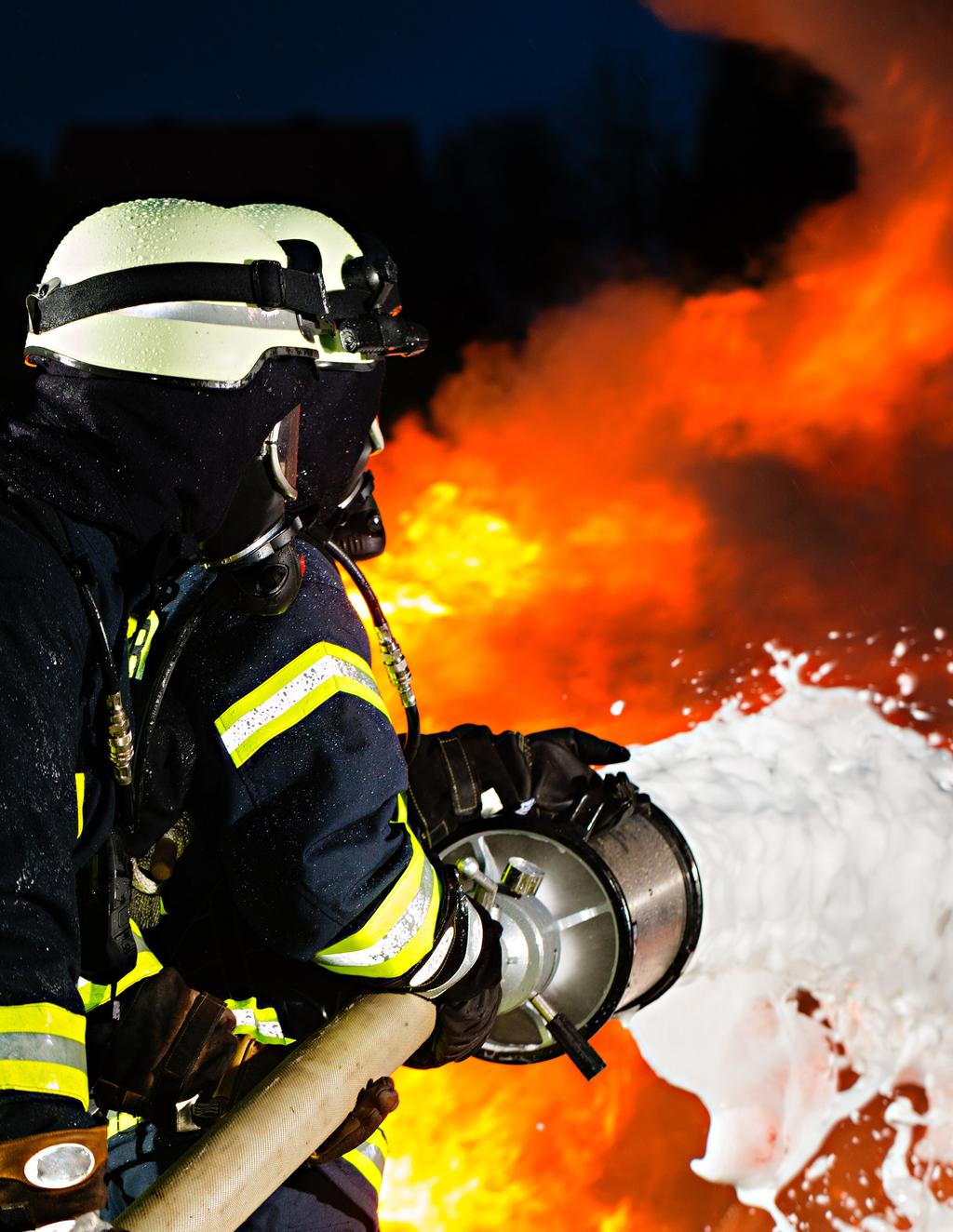 A CALL TO ACTION TRANSITIONING FIREFIGHTING FOAMS Organizations around the world prioritize having adequate fire protection systems and emergency response capabilities.