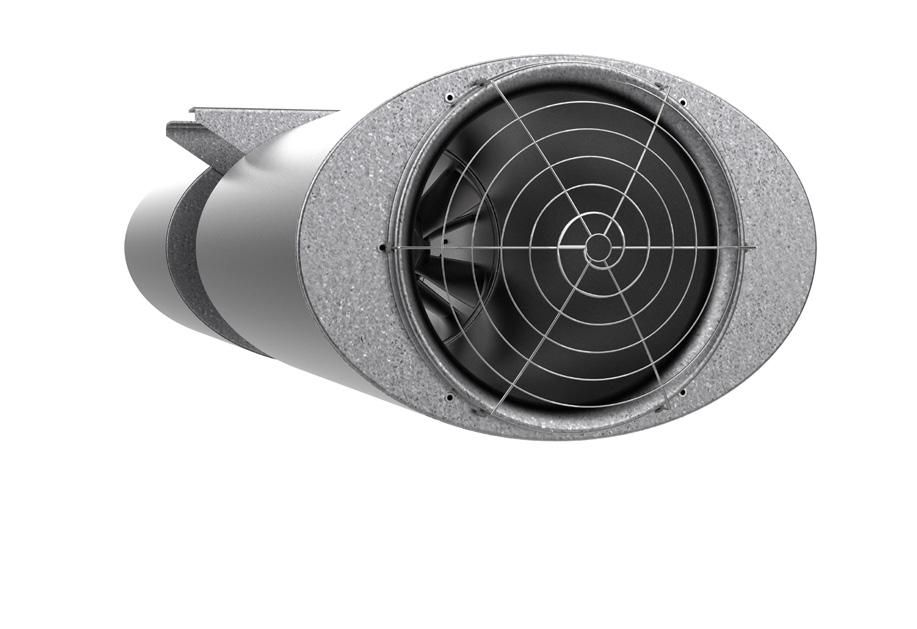JET FANS ARP/AUZ/AUO/ARO The jet fans with integrated silencers are designed for ventilation and efficient removal of polluted air and hot smoke in car parks.