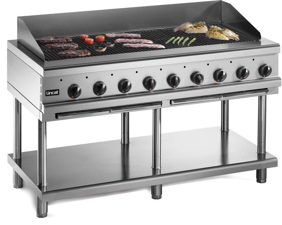 Offering extremely fast heat up, the technology behind Opus 700 chargrills puts controllability at your fingertips.