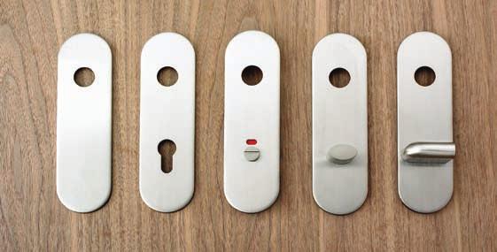 ORBIS - CONCEALED BACKPLATES & ESCUTCHEONS Backplates - Concealed Fixing Suitable for use with Orbis Premier lever handles as shown on page 9 Exceed BS EN 906 grade 4 when used with Orbis Premier