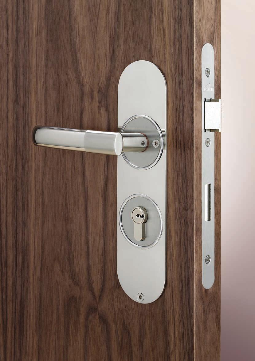 ORBIS PREMIER - LEVER FURNITURE All pre-fixed lever and insert rose options have an integral phosphor bronze bearing washer and offer an improved point