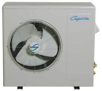 However, during weather extremes (or when you have a room full of people), the compressor ramps up automatically to maintain the comfort level. V Series units are exceptionally quiet.