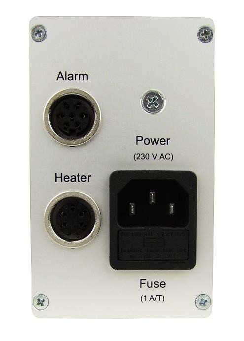 3) Power 230 V AC IEC power connector Operating