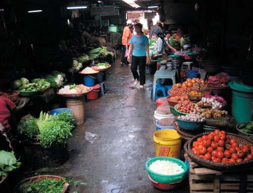 The outdoor market