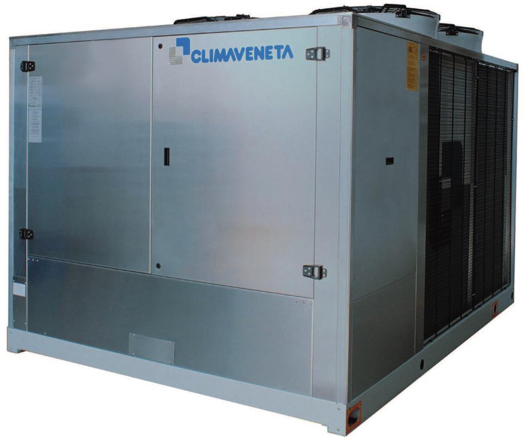 Climaveneta Technical Bulletin _0751_1301_200909_GB 0751-1301 145-516 kw Air-cooled water chiller with helical fans (The photo of the