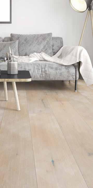 Dimensions and designs Spatial effect The proportions of the planks not only determine the appearance of the floor, they also have a decisive influence on the overall ambiance.