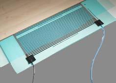 Elements for domestic heating applications such as electric radiators,