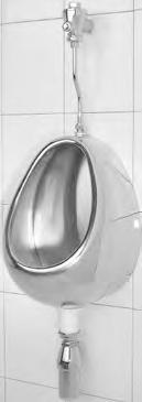 WC Pans, Squat Pans, Urinals & Showers wc pans, squat PANS, urinals & SHOWERS Barron Bowl Urinal BACK ENTRY Franke Model SBE (Back Entry Inlet) Barron Bowl Urinal, 316x425x241mm.